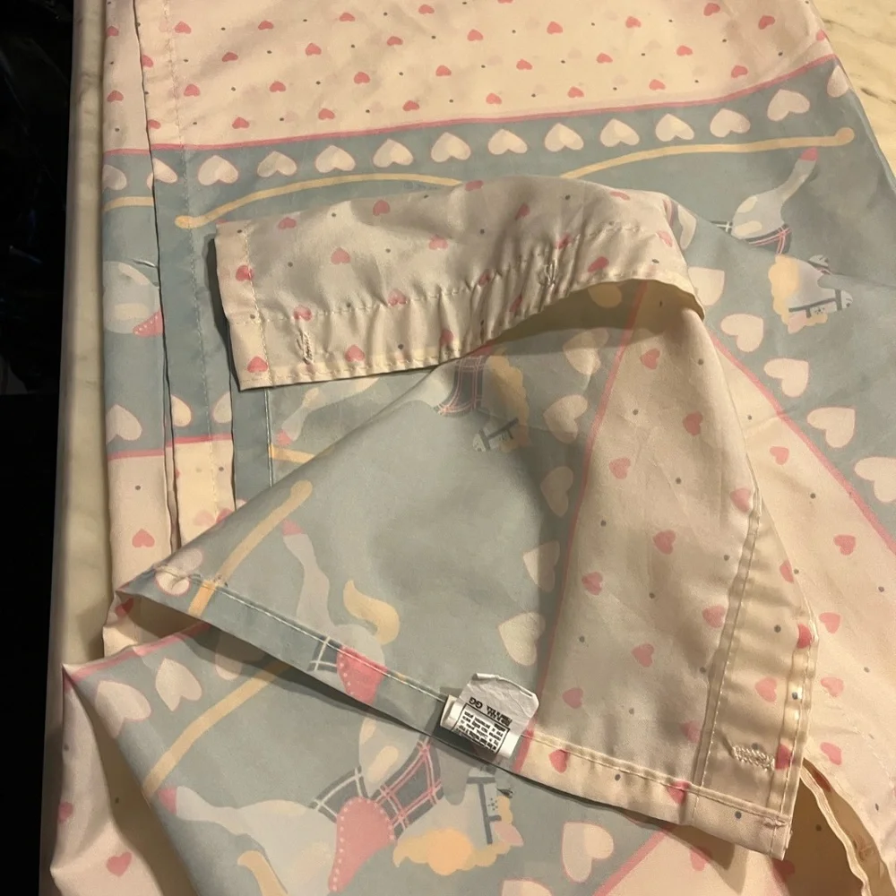 Vintage Children Shower curtain/Firm Price